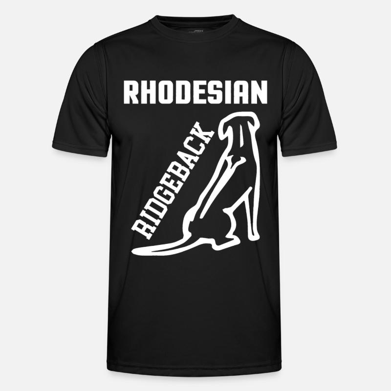 Rhodesian Ridgeback - Men's Functional T-Shirt - black
