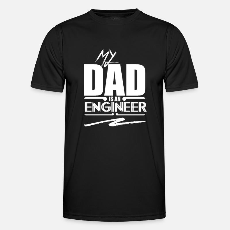 Engineering Studies Engineering Engineering University - Men's Functional T-Shirt - black