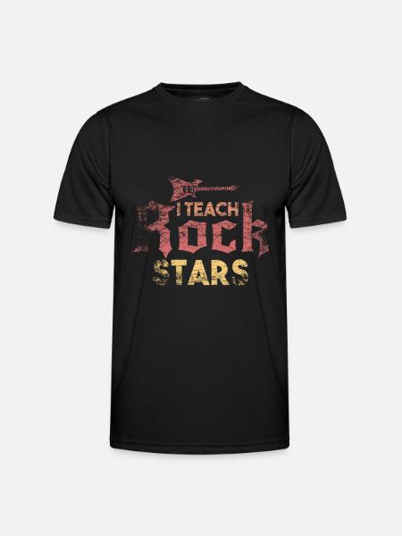 Guitar teacher gift - Men's Functional T-Shirt - black