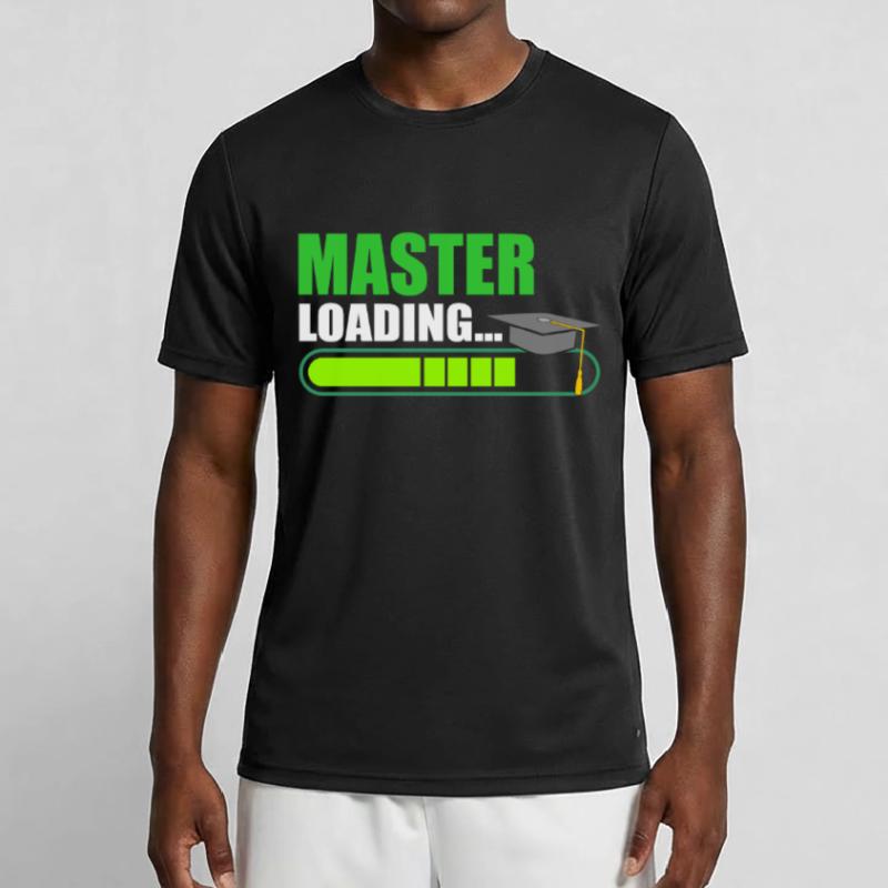 Master Loading Masterabschluss Männer Funktions-T-Shirt