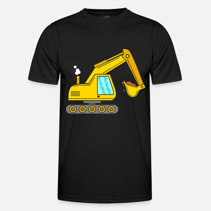Bagger Männer Funktions-T-Shirt