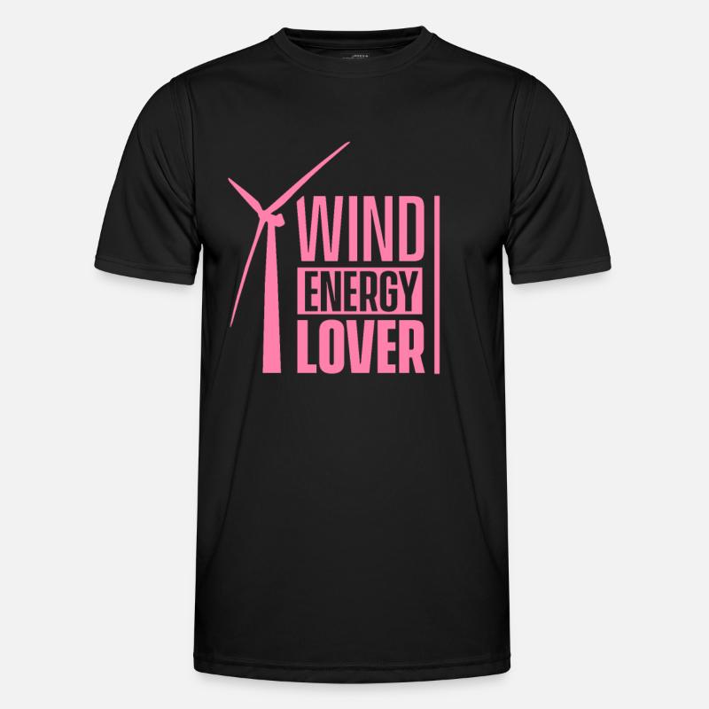 Windrad Männer Funktions-T-Shirt