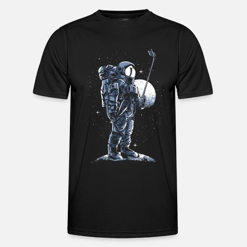 Astronaut Männer Funktions-T-Shirt