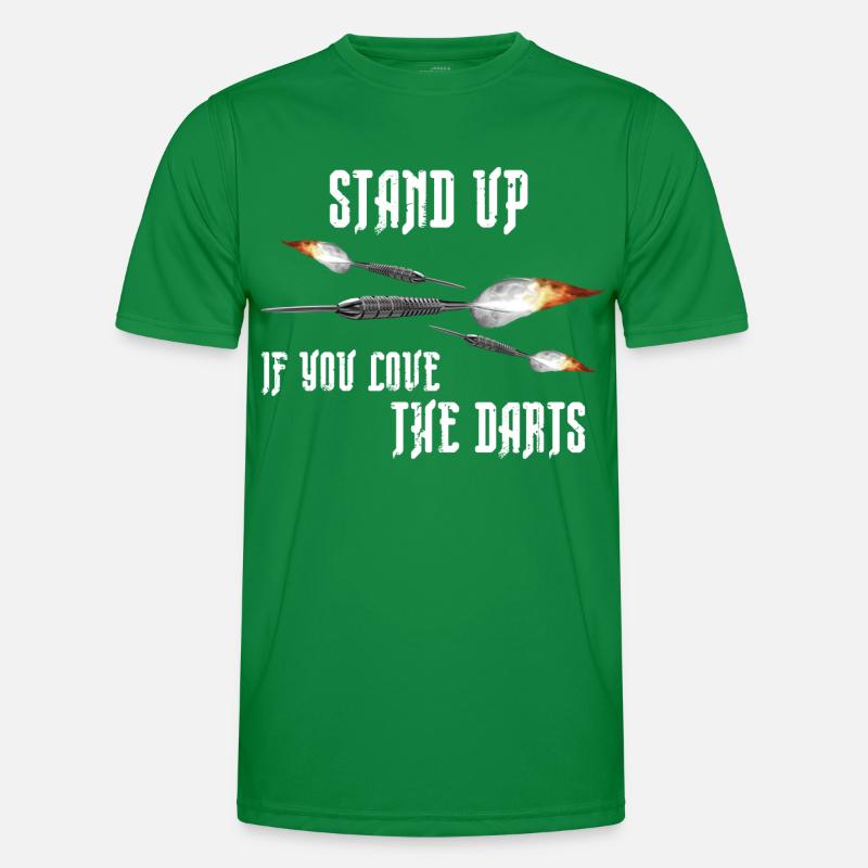 Flèches en feu stand up T-shirt sport Homme