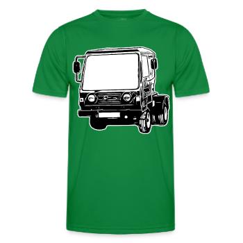 Multicar M25 Multicar Nouveaux camions Multricar - T-shirt sport Homme - vert - Devant - AI Model Male 178 dark (178cm)