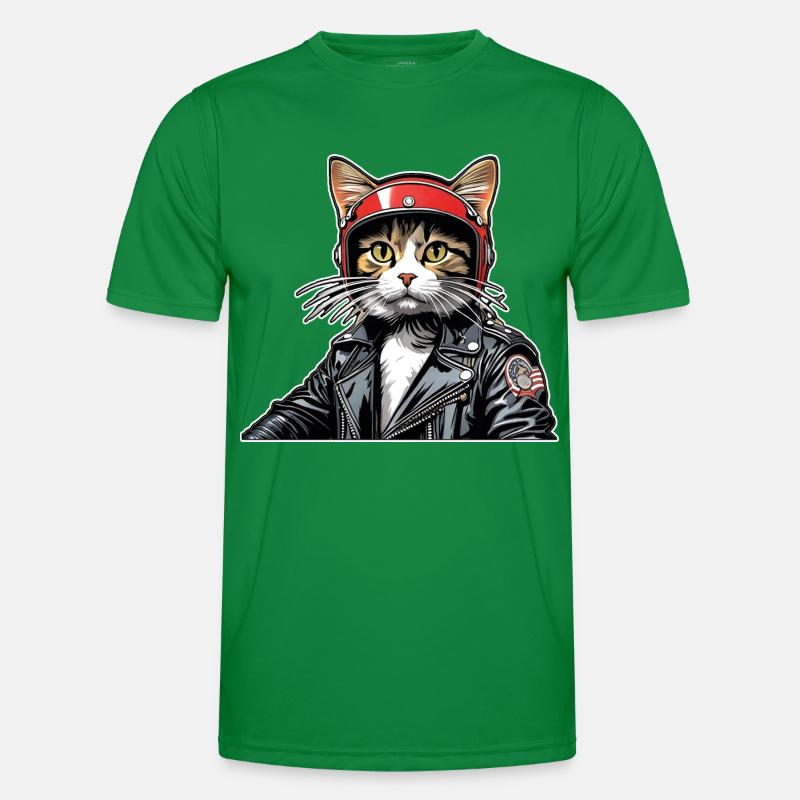 Cat Shirt Cat Gift Idea Putty Men's Functional T-Shirt