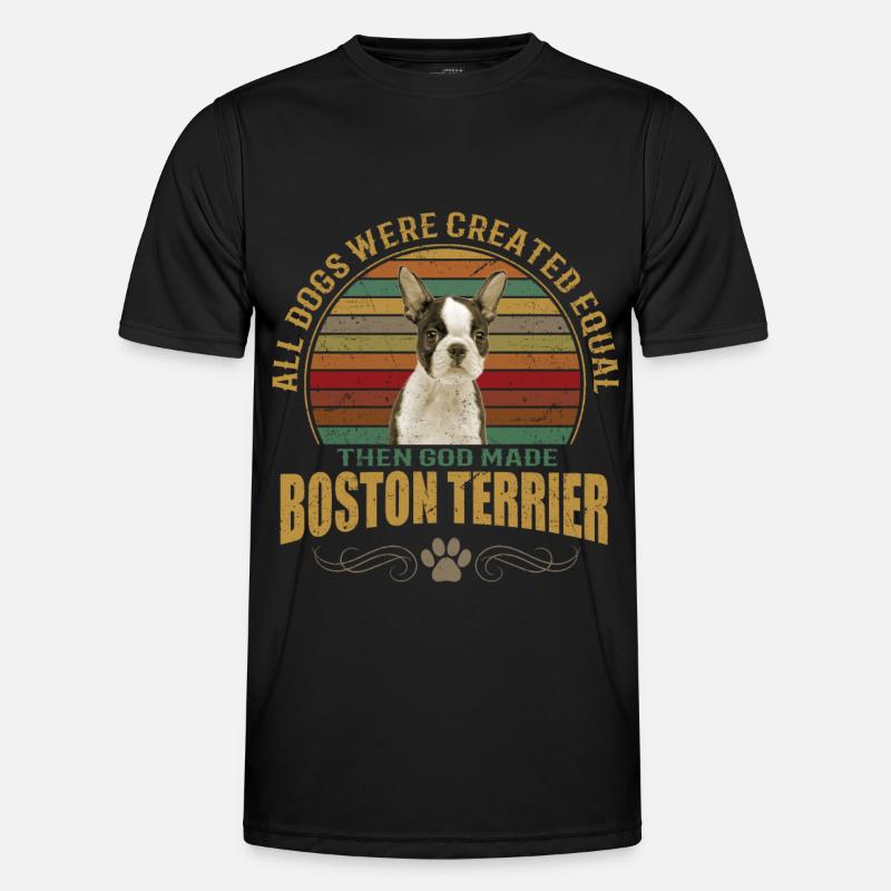 Boston Terrier - conception de chien branché cool T-shirt sport Homme