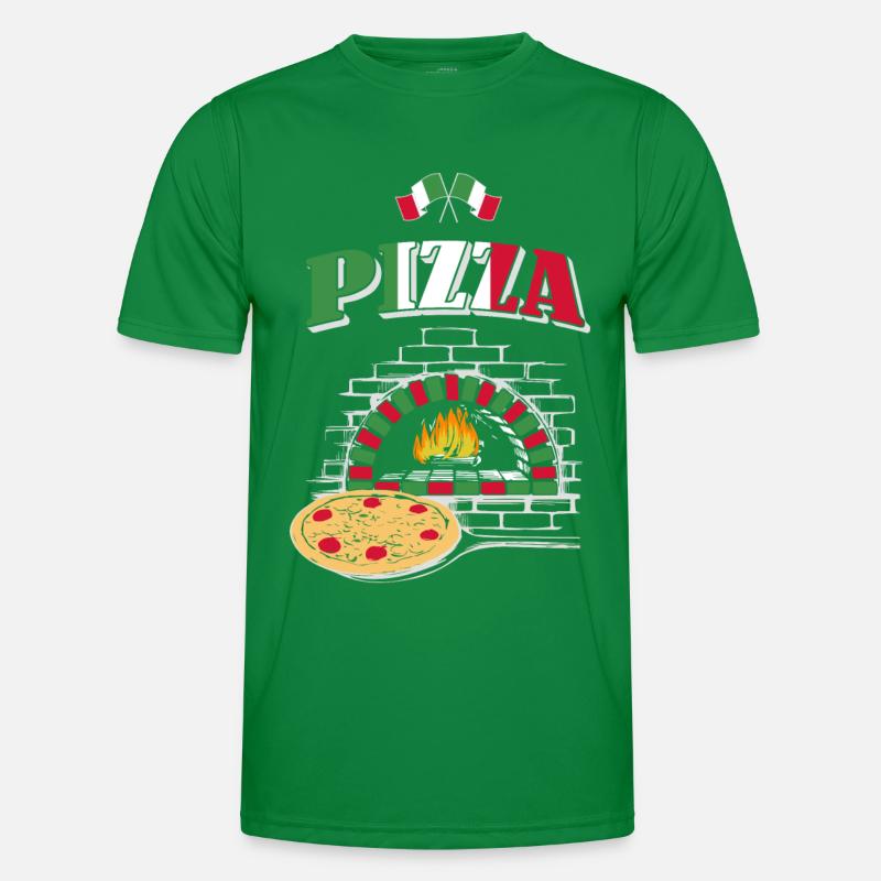 Pizza Pizzabäcker Männer Funktions-T-Shirt