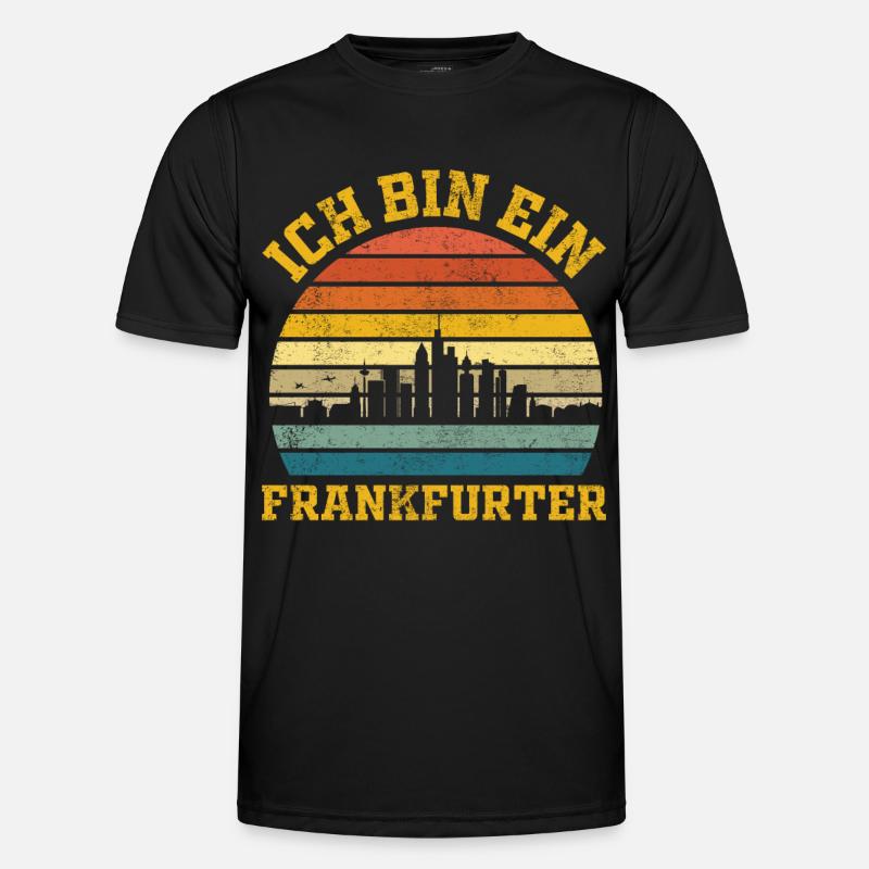 Frankfurt | Ich bin ein Frankfurter Männer Funktions-T-Shirt