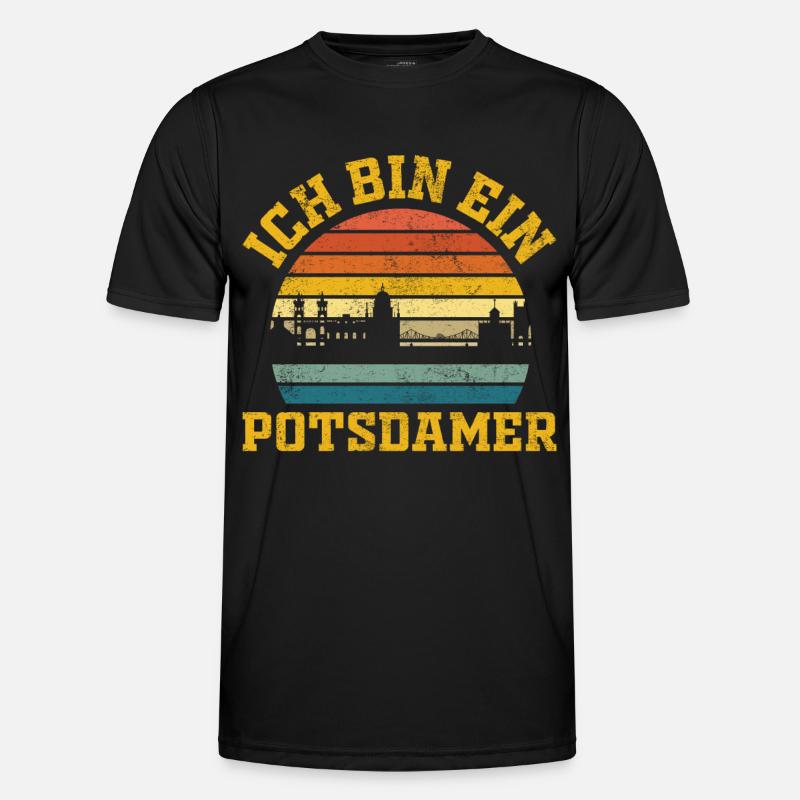 Potsdam | Ich bin ein Potsdamer Männer Funktions-T-Shirt