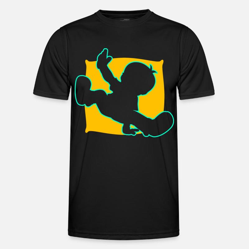 Breakdance Young Breakdancers Dancing - Men's Functional T-Shirt - black