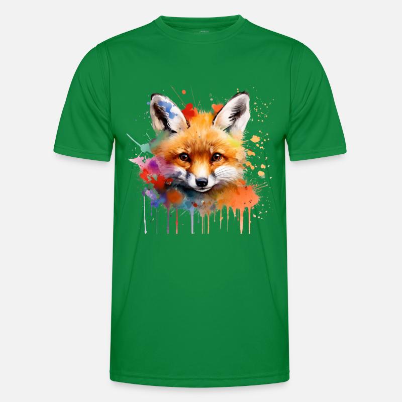 fox, pup Men's Functional T-Shirt