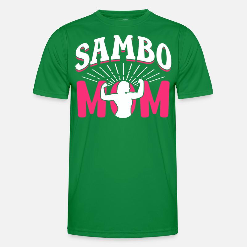 Sambo Mutter Training Kampfsport Kampfkunst Männer Funktions-T-Shirt