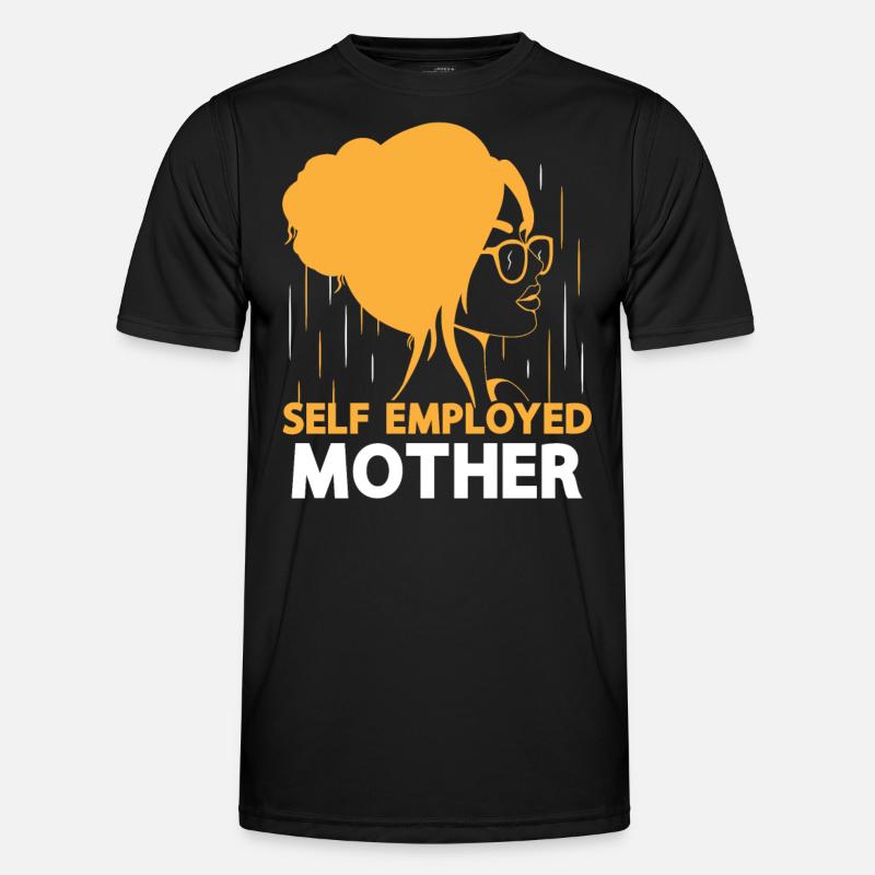 Self-employed mother Freelancer Self-employed Men's Functional T-Shirt
