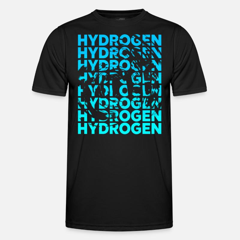 Hydrogen Hydrogen Energy Element - Men's Functional T-Shirt - black