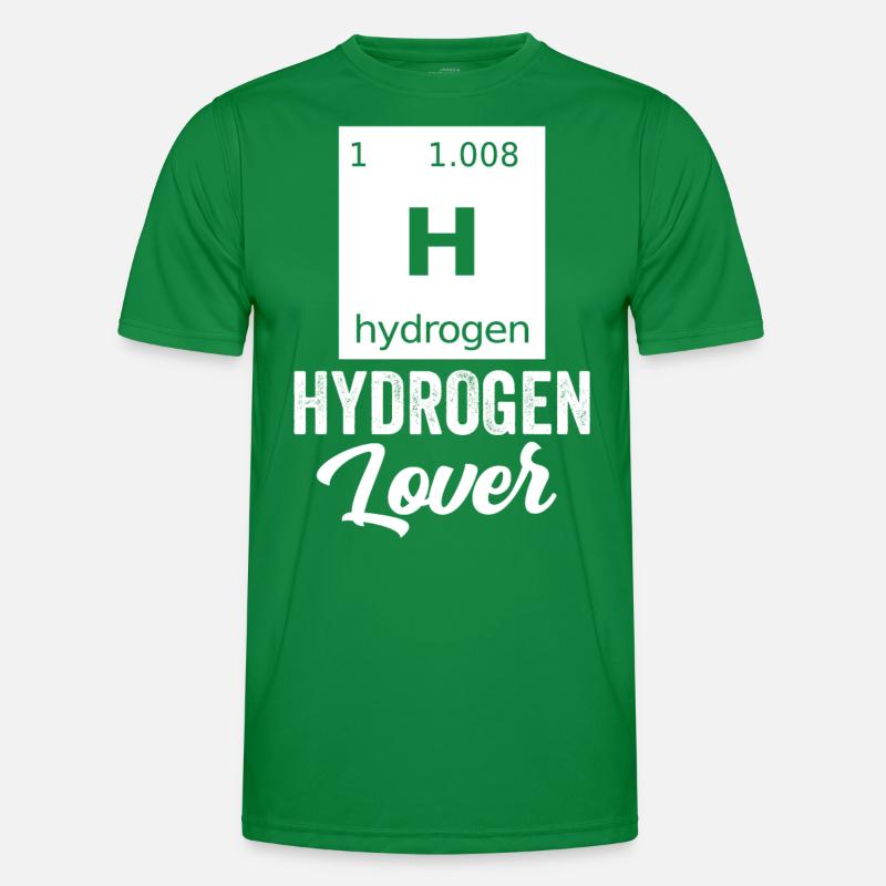Hydrogen Lover Element Énergie hydrogène T-shirt sport Homme