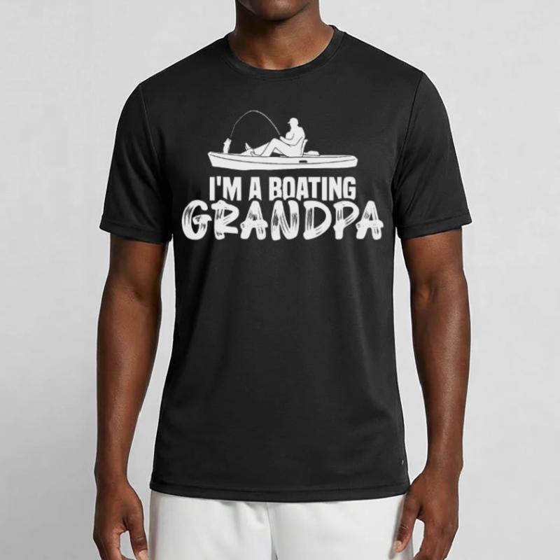 Ich Bin Ein Bootfahrender Opa Bootfahren Boot Männer Funktions-T-Shirt