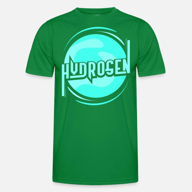 Hydrogène Energie Élément Hydrogène T-shirt sport Homme