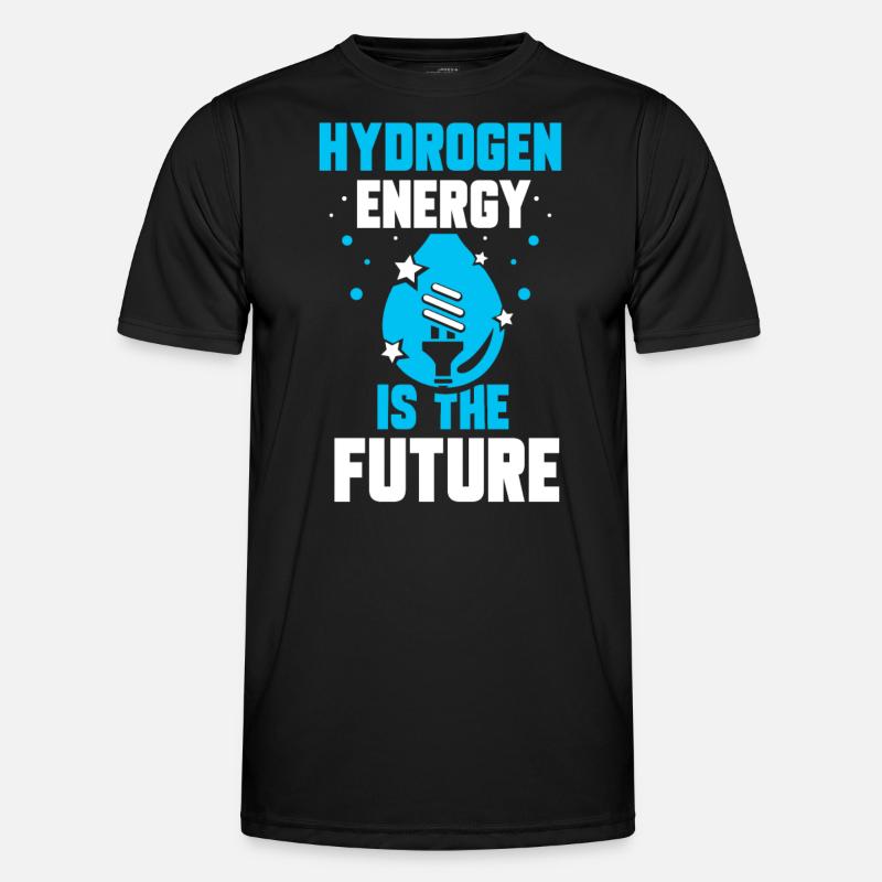 Energy from hydrogen is the future Hydrogen Men's Functional T-Shirt