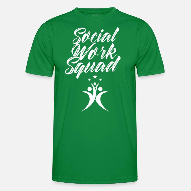 Team Social Work Social Work Social Workers Men's Functional T-Shirt