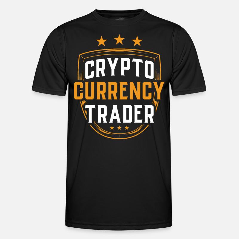 Cryptocurrency Traders Crypto Crypto Trader - Men's Functional T-Shirt - black