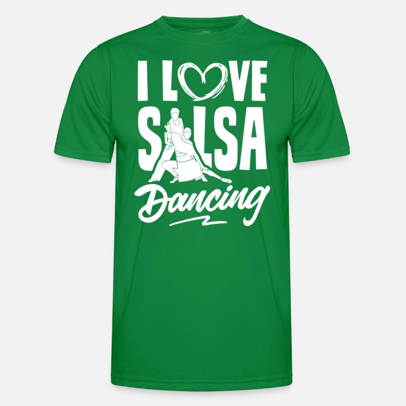 J’adore danser la salsa passe-temps danseur de danse T-shirt sport Homme