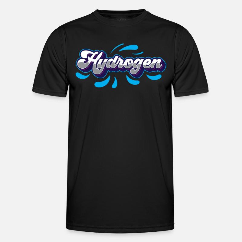 Hydrogen Hydrogen Energy Element Men's Functional T-Shirt