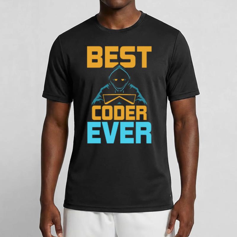 Meilleur programmeur de code de code de tous les temps T-shirt sport Homme