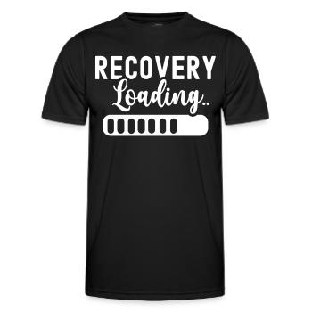 Genesung Laden Erholen Überlebender Erholung - Männer Funktions-T-Shirt - Schwarz - Vorne - AI Model Male 178 dark (178cm)