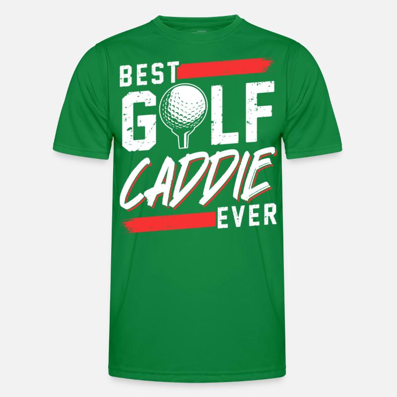 Best Golf Caddy Ever Golfer Golf Men's Functional T-Shirt
