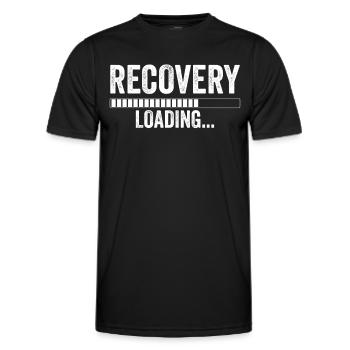 Erholung Laden Überlebender Erholen Patient - Männer Funktions-T-Shirt - Schwarz - Vorne - AI Model Male 178 dark (178cm)