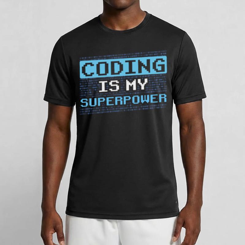Le codage est mon programmeur codeur superpuissant T-shirt sport Homme