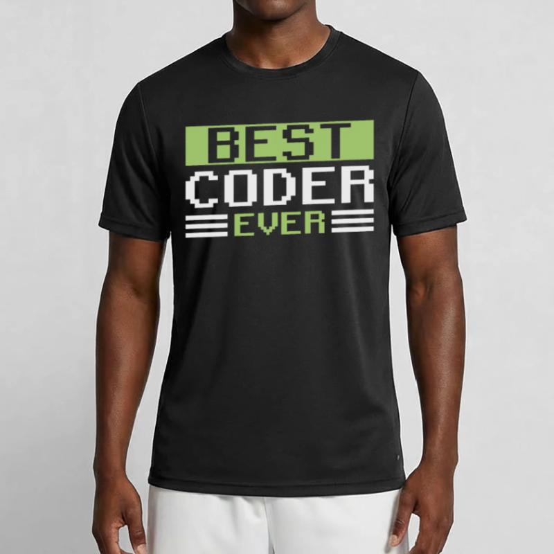 Meilleur programmeur de code de code jamais Coder T-shirt sport Homme