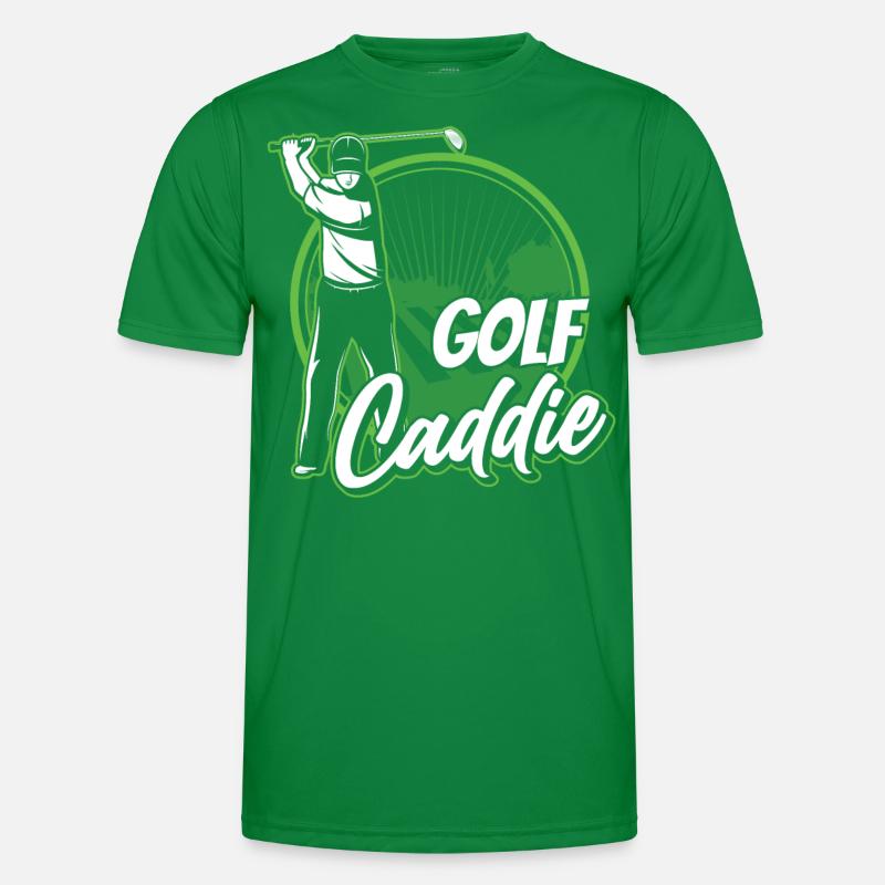 Golf Caddy Profession Golfer Golfing Men's Functional T-Shirt