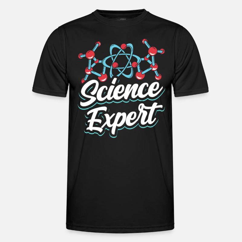 Scientific Expert Science Science - Men's Functional T-Shirt - black