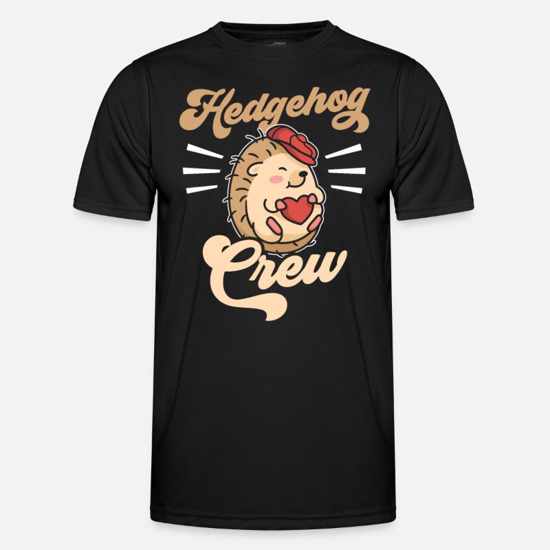 Hérisson équipe Mignons Paroles d’animaux de compagnie T-shirt sport Homme
