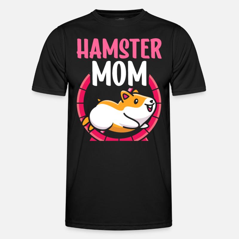 Hamster Maman Propriétaire d’animal mignon T-shirt sport Homme