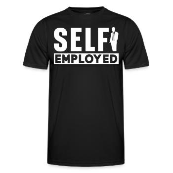 Freelance indépendant Freelance - T-shirt sport Homme - noir - Devant - AI Model Male 178 dark (178cm)