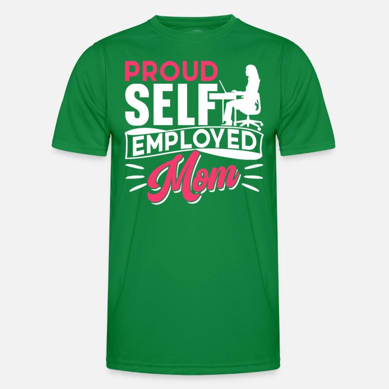 Fière mère auto-travailleuse T-shirt sport Homme