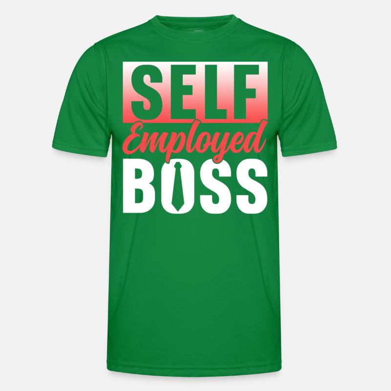 Self-employed boss Freelancer Self-employed Men's Functional T-Shirt