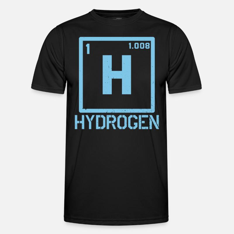 Hydrogen Element Hydrogen Energy Men's Functional T-Shirt