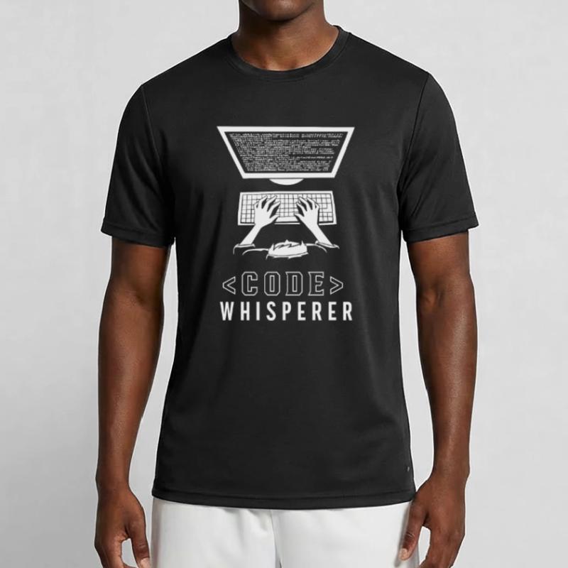 Code Flüsterer Programmierer Coding Coder Männer Funktions-T-Shirt