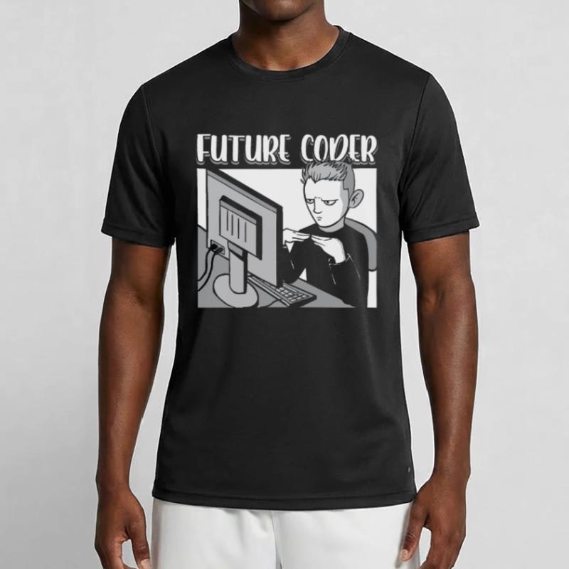 Futur Codeur Étudiant en informatique Programmeur Codage T-shirt sport Homme
