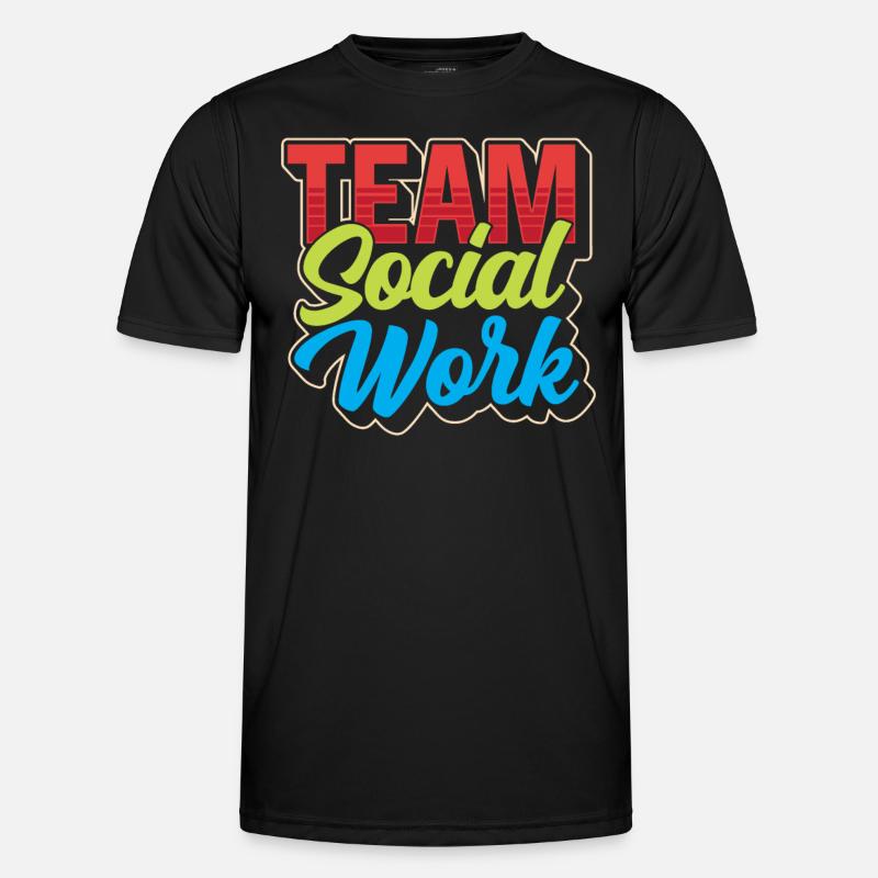 Social Work Team Social Work Social Workers Men's Functional T-Shirt