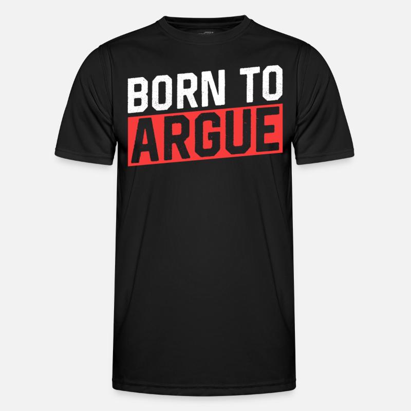 Né pour argumenter avocat T-shirt sport Homme