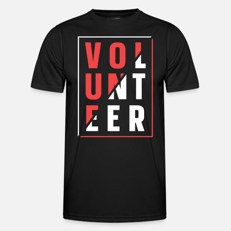 Voluntary Voluntary Volunteering Men's Functional T-Shirt