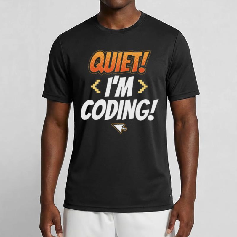 Programmation Silent I Programmation Codeur Programmation T-shirt sport Homme