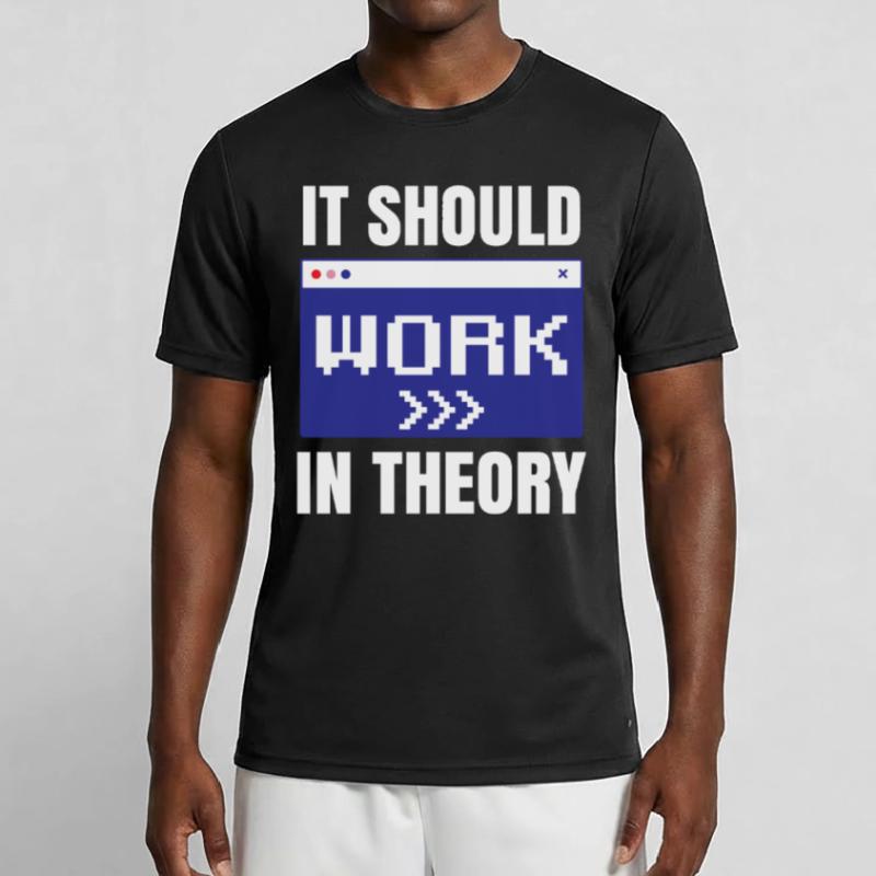 In theory, it should work coding code Men's Functional T-Shirt