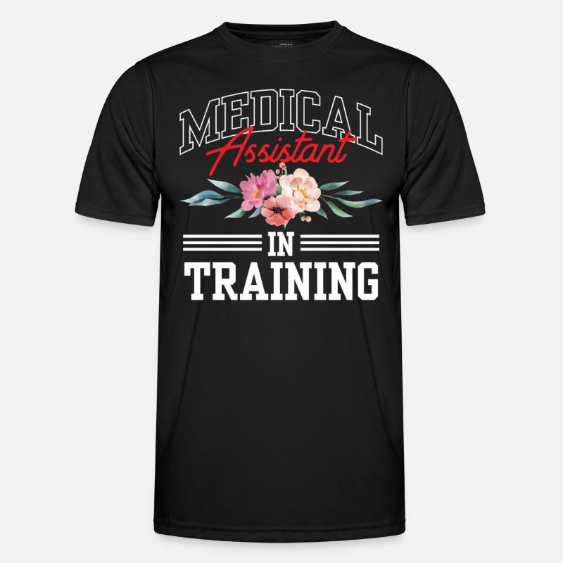 Medical Assistant In Training Assistance - Men's Functional T-Shirt - black