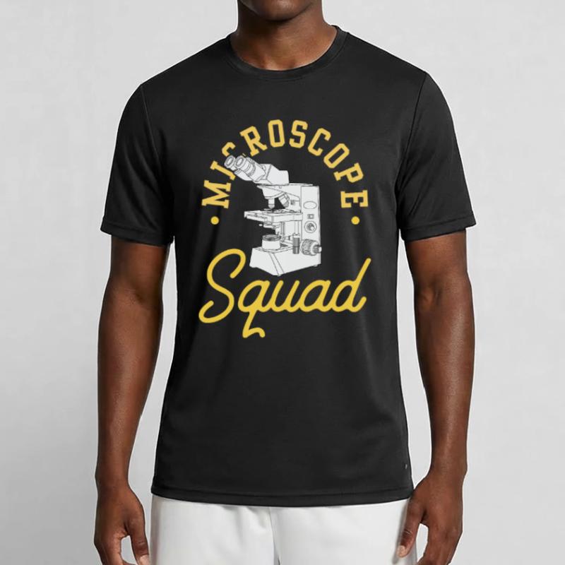 Équipe de microscope Microscopes Dictons de microscope T-shirt sport Homme